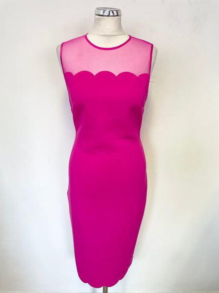 ted baker bright pink dress Fuchsia Pink Ted Baker Bright Pink Dress Buy Baker By Ted Baker Pink Organza Cord Puff