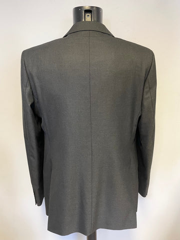 BRAND NEW MARKS & SPENCER CHARCOAL MACHINE WASHABLE TAILORED SUIT SIZE 40L