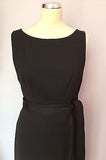 Betty Barclay Collection Black Tie Belt Pencil Dress Size 10 - Whispers Dress Agency - Womens Dresses - 2