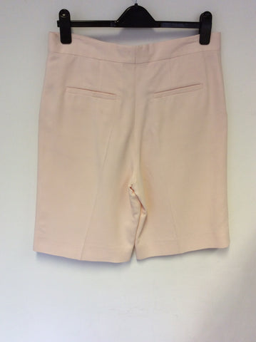 BRAND NEW COS PALE PINK FORMAL SHORTS SIZE 38 UK 10