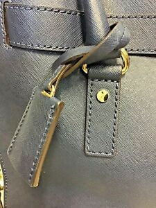 Michael kors hamilton tote blue deals