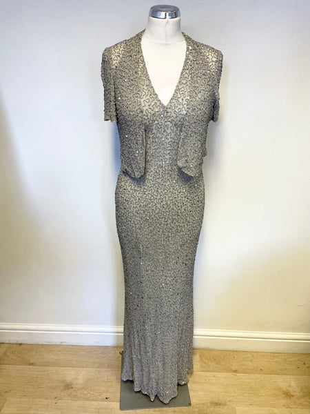 hobbs silver dress Hobbs Witley Embroidered Mini Dress Cool Blue Size 6