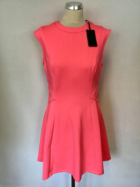 Ted baker 2024 neon pink dress
