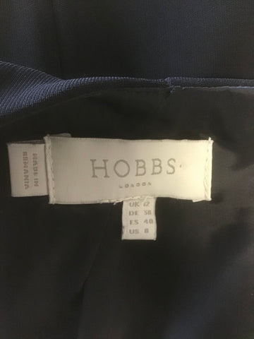 HOBBS BLACK CAP SLEEVE PENCIL DRESS SIZE 12