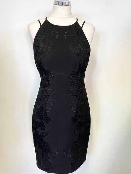 KAREN MILLEN BLACK EMBROIDERED SPECIAL OCCASION PENCIL DRESS SIZE 12 Whispers Dress Agency KAREN MILLEN BLACK EMBROIDERED SPECIAL OCCASION PENCIL DRESS SIZE 12 Whispers Dress Agency