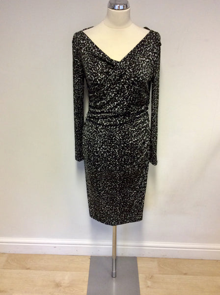 Lk bennett online leopard print dress