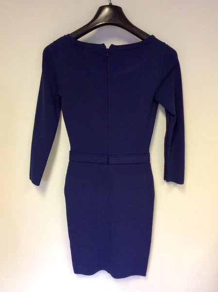 REISS BLUE KATIE BODYCON DRESS SIZE XS – Whispers Dress Agency