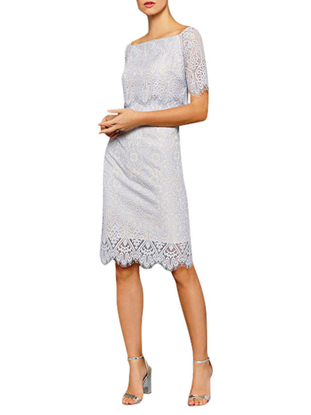 coast grey dress Sage Coast Maternity Batwing Sleeve Satin Fishtail Bridesmaid Dress