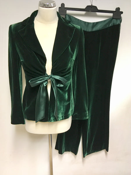 Petite sales velvet suit