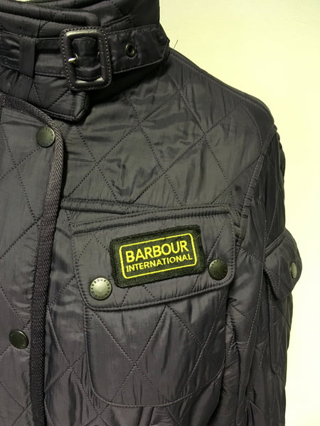 Aubergine top barbour jacket