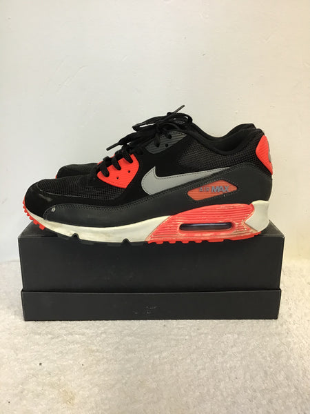 Air max 90 essential black red deals