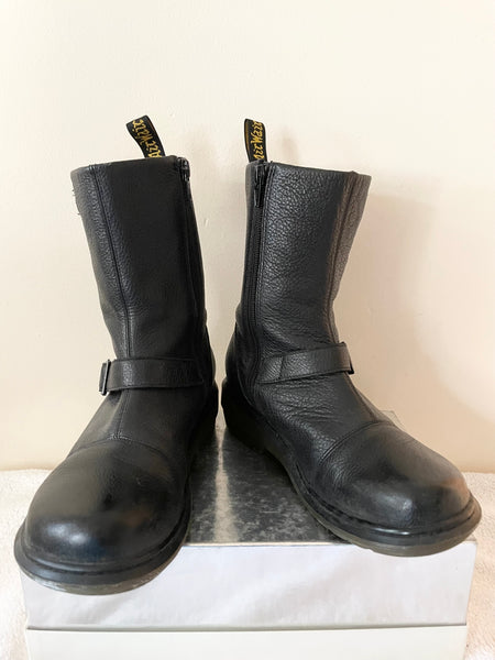 Doc Martin Dr Martens Engineer Boots Martens 1460 Smooth Leather