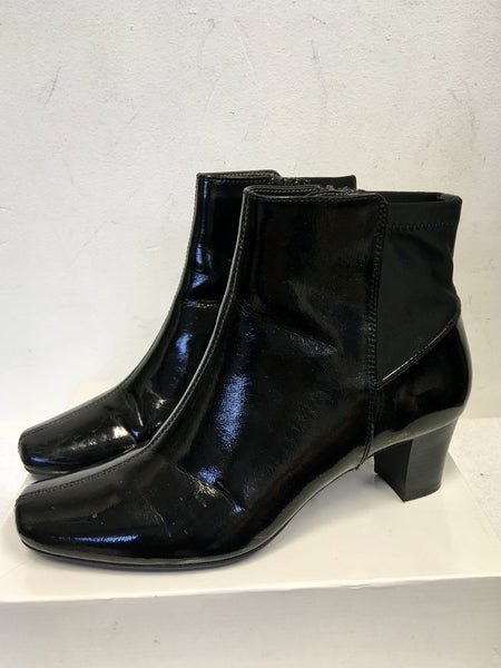 Marks and spencer patent boots online