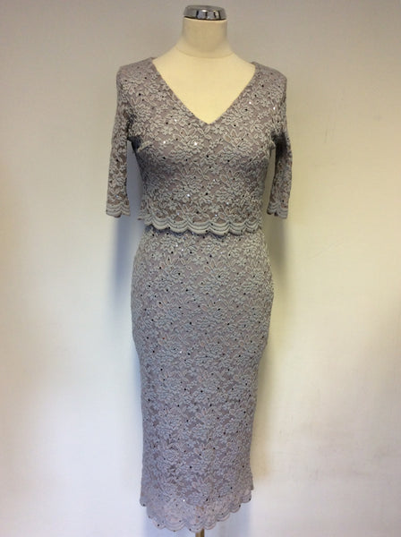 PER UNA SILVER GREY LACE SPARKLE SPECIAL OCCASION DRESS SIZE 8 Whispers Dress Agency PER UNA SILVER GREY LACE SPARKLE SPECIAL OCCASION DRESS SIZE 8 Whispers Dress Agency