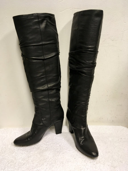 High knee deals boots size 5