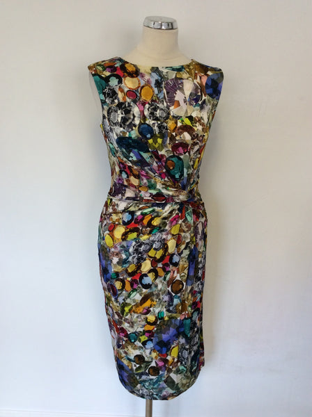 Phase eight multi coloured dress hot sale