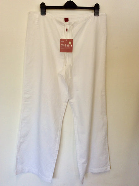 Olsen 2025 linen trousers