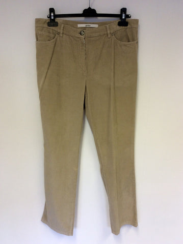 GARDEUR CAME FINE CORDROY TROUSERS SIZE 18 - Whispers Dress Agency - Womens Trousers - 2