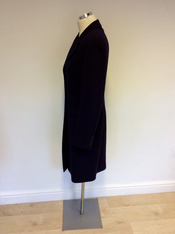 EPISODE NAVY BLUE WOOL LONG JACKET & SKIRT SUIT SIZE 12 - Whispers Dress Agency - Womens Suits & Tailoring - 4