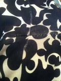 Diane Von Furstenberg Black & Ivory Print Silk Wrap Dress Size 10 - Whispers Dress Agency - Sold - 7