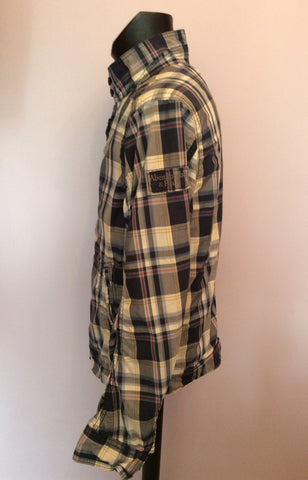 Abercrombie & Fitch Blue Check Hamilton Jacket Size XL - Whispers Dress Agency - Mens Coats & Jackets - 3