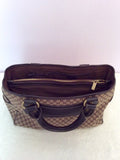 Celine Brown Fabric & Leather Handbag - Whispers Dress Agency - Sold - 5