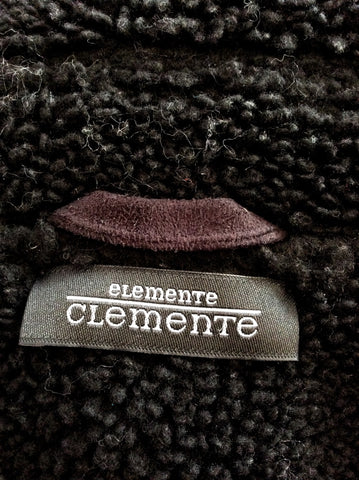 Elemente Clemente Black Fleece Lined Jacket Size 2 UK XL - Whispers Dress Agency - Sold - 5
