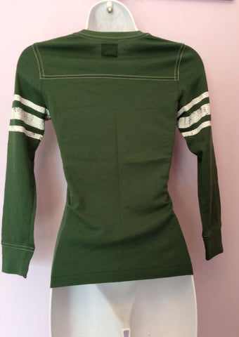 Brand New Abercrombie & Fitch Green Long Sleeve T Shirt Size S - Whispers Dress Agency - Womens T-Shirts & Vests - 2