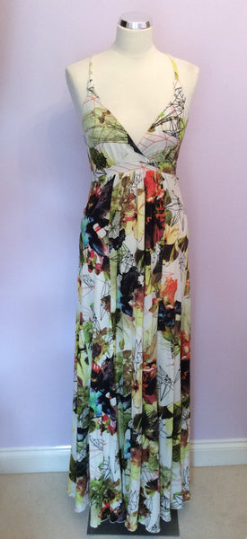 firetrap maxi dress Firetrap Bella Multiprint Maxi Dress Size S – Whispers Dress Agency