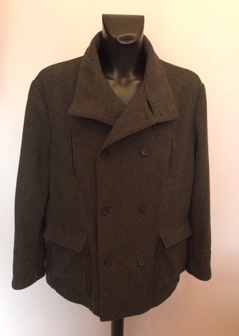 French Connection Dark Grey Double Breasted Jacket Size XXL - Whispers Dress Agency - Mens Coats & Jackets - 2