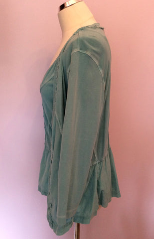 Sandwich Turquoise Camisole Top & Cardigan Size L - Whispers Dress Agency - Sold - 3