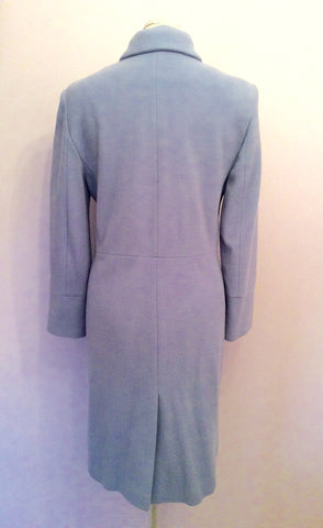 Kor-Bay Cornflower Blue Wool Blend Coat Size 8 - Whispers Dress Agency - Sold - 3
