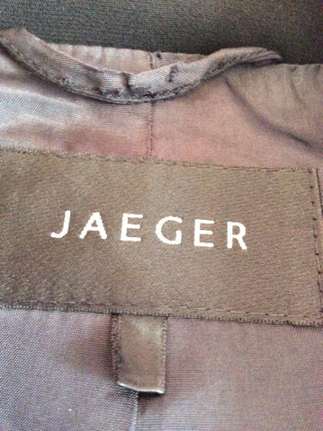 Jaeger Black Jacket & Trouser Suit Size 16 - Whispers Dress Agency - Sold - 5