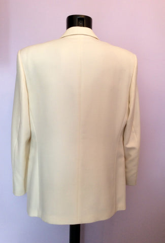 Varteks International Ivory Suit Jacket Size 40R - Whispers Dress Agency - Sold - 3