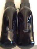 Bronx Black Heeled Ankle Boots Size 4/37 - Whispers Dress Agency - Sold - 4
