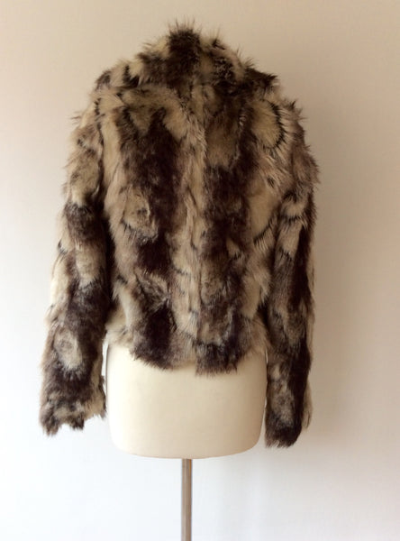 Lipsy faux 2025 fur coat