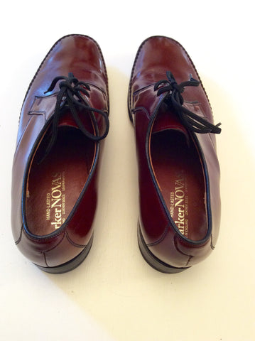 Smart Barker Novas Brown Leather Lace Up Shoes Size 7E/40 - Whispers Dress Agency - Sold - 3