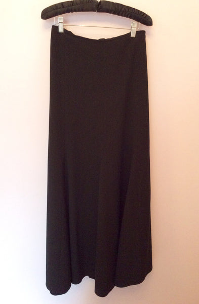 LONG TALL SALLY BLACK FULL LENGTH MAXI EVENING SKIRT SIZE 20