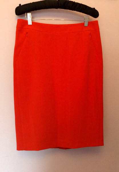 Orange pencil skirt sales uk