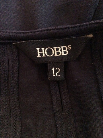 Hobbs Dark Blue Cut Out Back Maxi Dress Size 12 - Whispers Dress Agency - Womens Dresses - 4