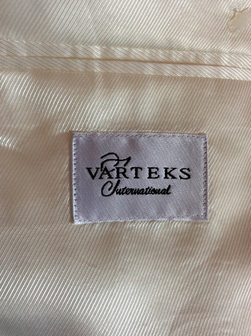 Varteks International Ivory Suit Jacket Size 40R - Whispers Dress Agency - Sold - 4