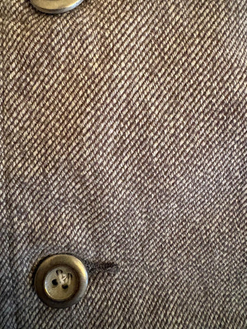 ALL-SON SURPLUS & EQUIPMENT BRAND GREY COTTON CASUAL JACKET/SHIRT SIZE M