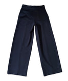 REISS SIENNA NAVY BLUE WIDE LEG JOGGERS SIZE XS