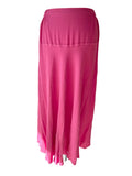 SAHARA PINK LONG MAXI SKIRT & SHORT SLEEVE TUNIC TOP SET  SIZE M/L