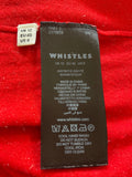 WHISTLES RED METALLIC FLECK EMBROIDERED JUMPER SIZE 12