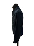 PAUL SMITH 100% COTTON NAVY BLUE ZIP UP JACKET SIZE XL