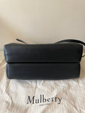 MULBERRY ISLINGTON BLACK SILKY CALF LEATHER TOTE/SHOULDER BAG