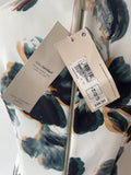 BRAND NEW PER UNA IVORY FLORAL PRINT SLEEVELESS PENCIL DRESS SIZE 14