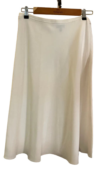 JIGSAW IVORY A-LINE SKIRT SIZE 12