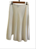 JIGSAW IVORY A-LINE SKIRT SIZE 12